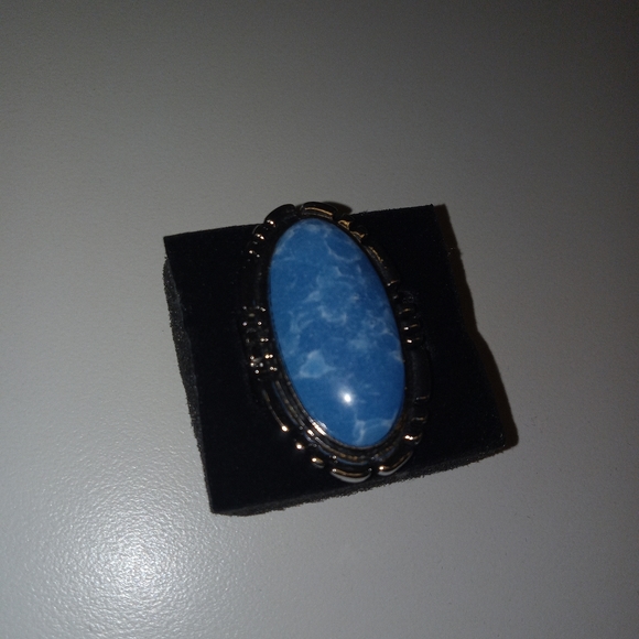 PEACEFULLY PIONEER BLUE RING - Picture 3 of 6